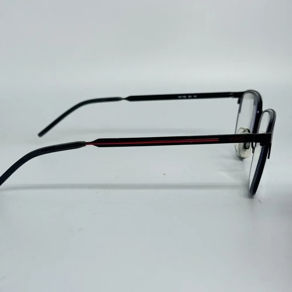 HUGO HG 1155 003 Eyeglasses‎ Matte Black Frame 54-18 Full Rim H17734
